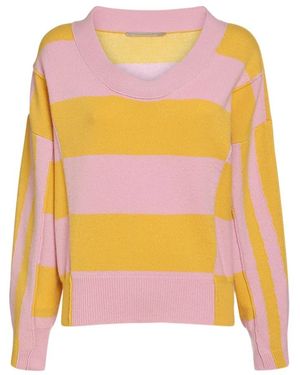 Stella McCartney V-Neck Knitwear - Pink
