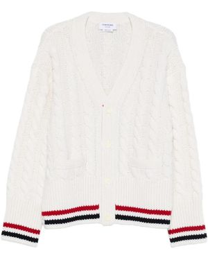 Thom Browne Cardigans - White