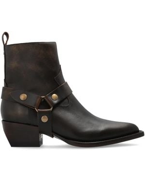 Golden Goose Cowboy Boots - Noir
