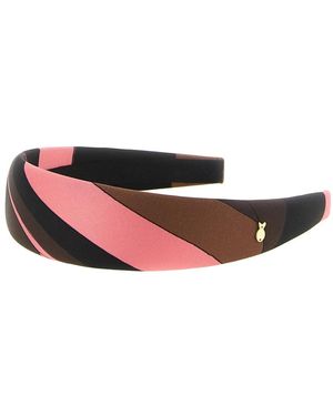 PUCCI Iride Print Zijden Haarband - Roze