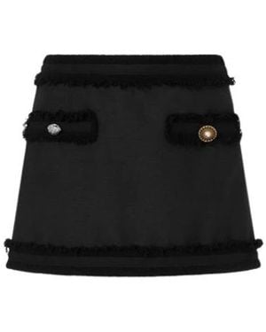 Moschino Short Skirts - Black