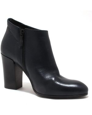 Janet & Janet Pinner Stiefelette Mit 9 Cm Absatz - Blau