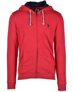 U.S. POLO ASSN. Zip-Throughs - Rojo
