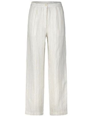 Samsøe & Samsøe Straight Trousers - Wit
