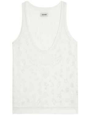 Zadig & Voltaire Sleeveless Tops - Blanco