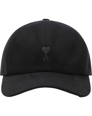 Ami Paris Caps - Negro
