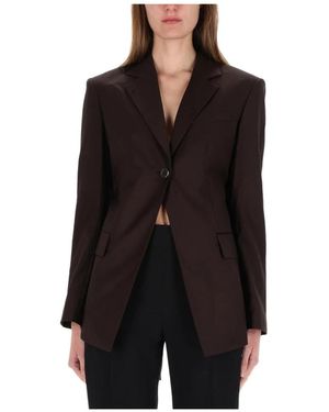Helmut Lang Cut Away Blazer - Zwart