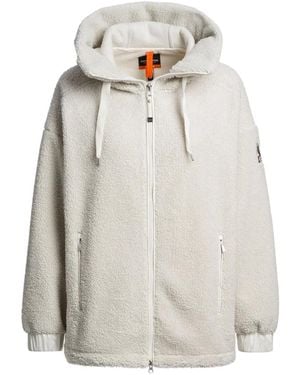 Parajumpers Jassen ,Wit ,Polyester Noelle Jack Met Rits - Grijs