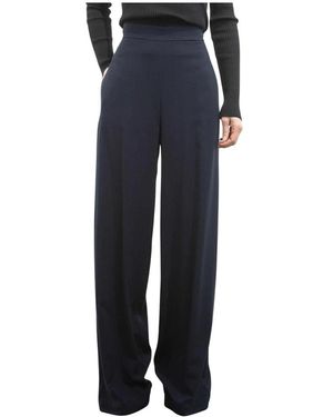 Pierantoniogaspari Wide Trousers - Blue