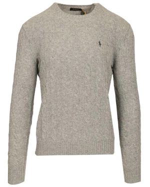 Polo Ralph Lauren Round-Neck Knitwear - Grey