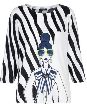 Tuzzi Diva State Of Mind Pullover - Schwarz