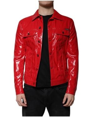 Dolce & Gabbana Light Jackets - Rosso