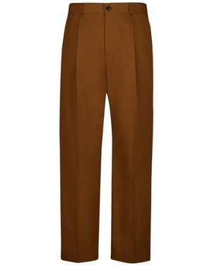 Valentino Garavani Straight Trousers - Brown