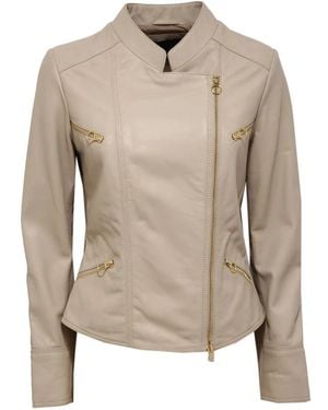 Pinko Winter Jackets - Natural