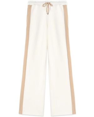 Oltre Wide Trousers - Blanco