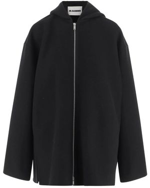 Jil Sander Zip-Throughs - Zwart