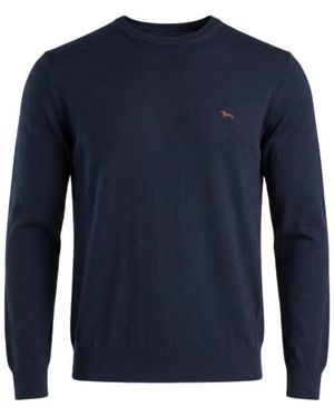 Harmont & Blaine Strickpullover Mit Rundhalsausschnitt - Blau