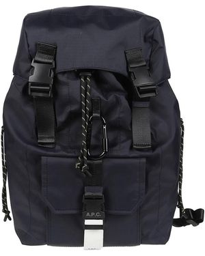 A.P.C. Tassen ,Blauw ,Trek 2.0 Rugzak