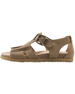 Nature Footwear Flat Sandals - Marrón