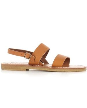 K. Jacques Flat Sandals - Marrone