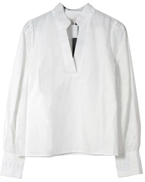 Hèst Overhemden ,Wit ,Katoen Mie Blouse
