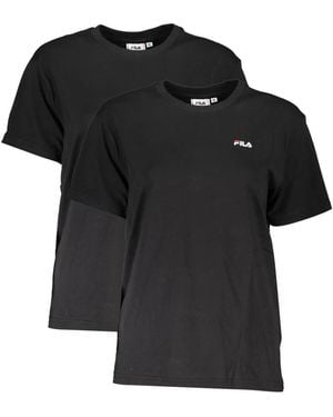 Fila T-Shirts - Black