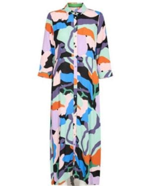 Numph Blaues Sara Kleid, Stilvoll Und Kurz