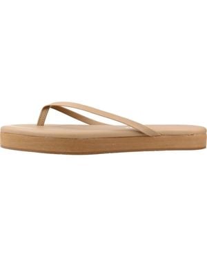 TKEES Flip Flops - Braun
