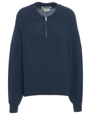 Crush Cashmere Knitwear - Azul