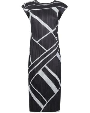 Issey Miyake Midi Dresses - Noir