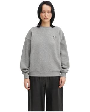 Maison Kitsuné Sweatshirts - Grigio