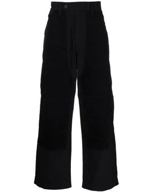 White Mountaineering Straight Trousers - Black