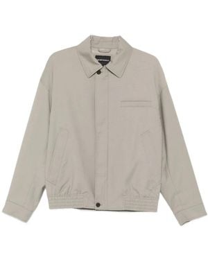 Emporio Armani Bomber Jackets - Grey