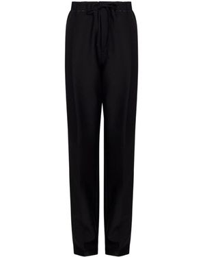 Maison Margiela Straight Trousers - Black