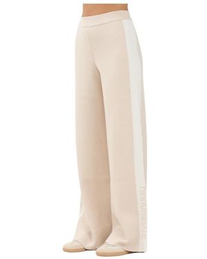 hinnominate Wide Trousers - Natural