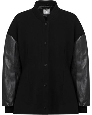 TOTEME Bomber Jackets - Negro