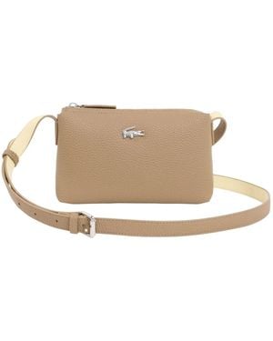 Lacoste Cross Body Bags - Neutro