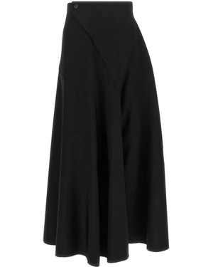 Junya Watanabe Asymmetrische Pantalon Met Panelen - Zwart