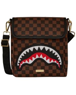 Sprayground Cross Body Messenger - Black