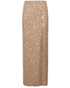 P.A.R.O.S.H. Maxi Skirts - Neutro