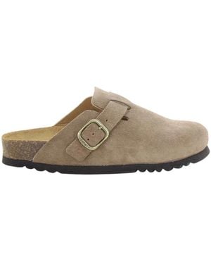 Scholl Mules - Marrón