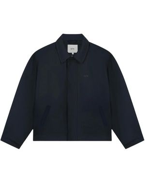 Arte' Canvas Jacket - Blau
