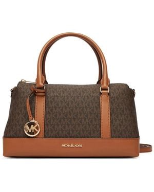 Michael Kors Andie Medium Satchel Bag - Bruin