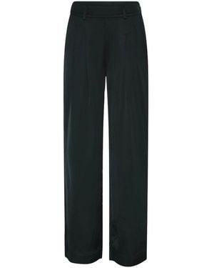Bruuns Bazaar Wide Trousers - Nero