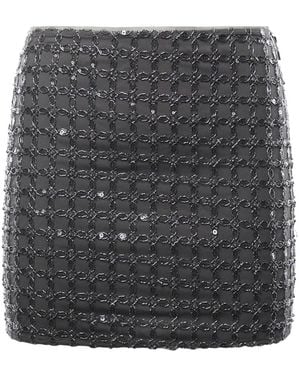 ROTATE BIRGER CHRISTENSEN Short Skirts - Grey