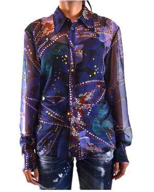 DSquared² Stijlvol Overhemd - Blauw