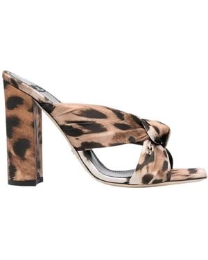 Elisabetta Franchi High Heel Sandals - Marrone
