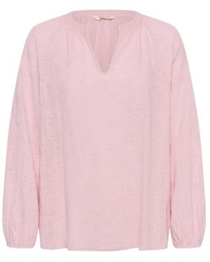 Cream Blouses &Amp; Hemden - Roze