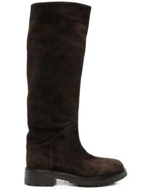 Strategia Over-Knee Laarzen - Zwart