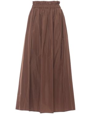 Herno Maxi Skirts - Marrón